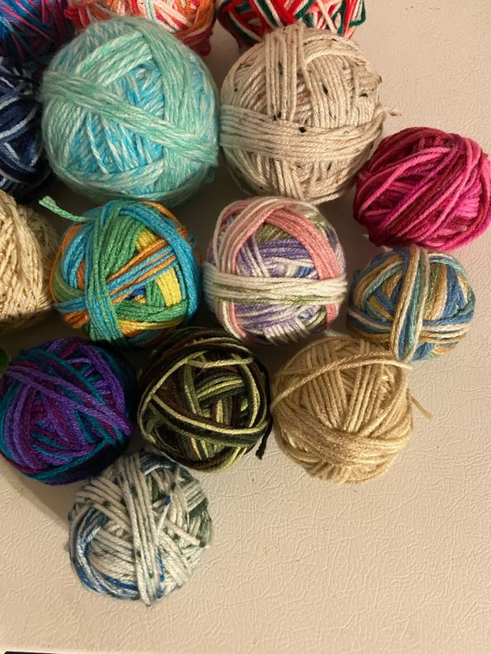 Multi-Color Yarn Bundle- Assorted Variegated Yarn - Picture 5 of 6